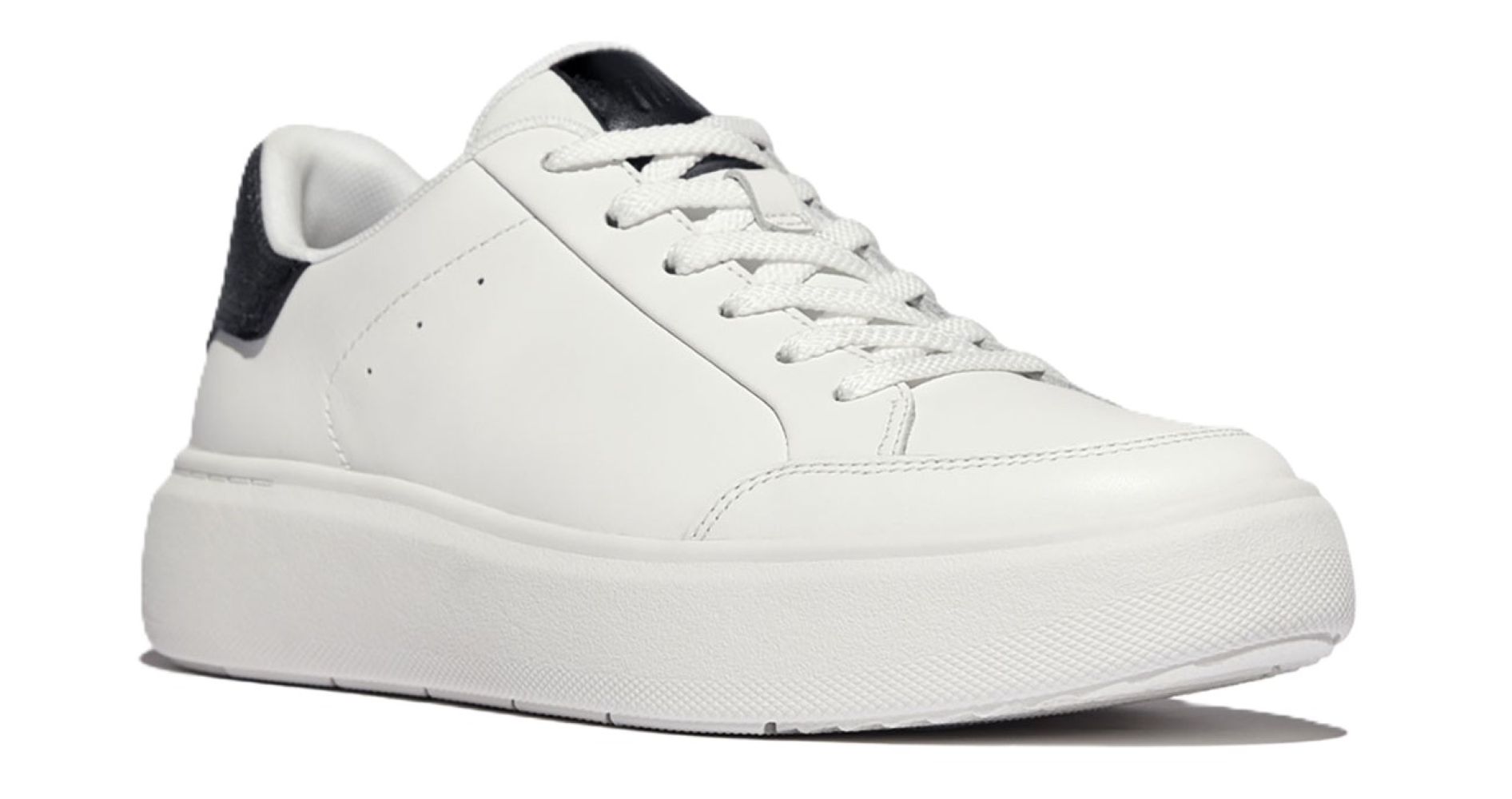 Fitflop Rtg Sequin-Backtab Leather Sneakers
