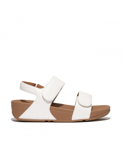 Lulu Adjustable Leather Back-Strap Sandals