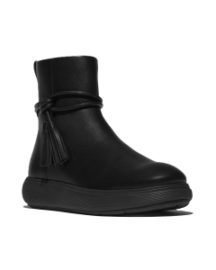IQ-Comff Tassel Leather Short Boots