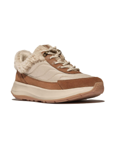 F-Mode Flow Shearling-Mix Sneakers