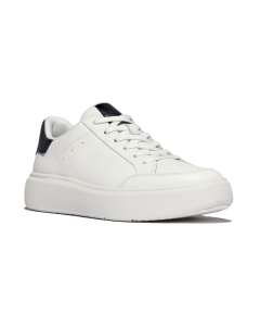Rtg Sequin-Backtab Leather Sneakers