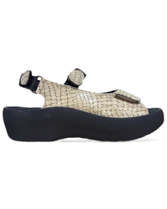 Jewel Mini Croco leather