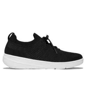Super-Q Knit Slip-On Laced Sneakers