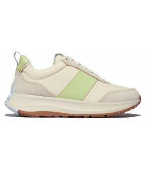 F-Mode Flow Sneaker - Nylon & Suede Mix