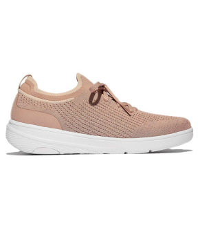 Super-Q Knit Slip-On Laced Sneakers