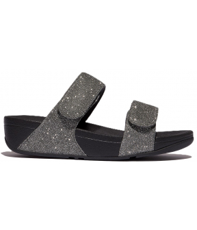Lulu Adjustable Shimmerlux Slides