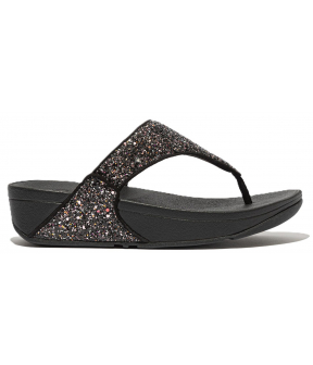 Lulu Multi-Tonal Glitter Toe-Post Sandals