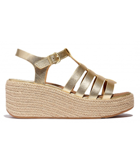 Platfforms Espadr. Leather Fisherman Wedge Sandals