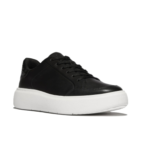 Rtg Sequin-Backtab Leather Sneakers