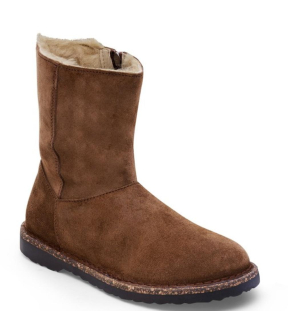 Uppsala Zip Shearling Suède  (Narrow)