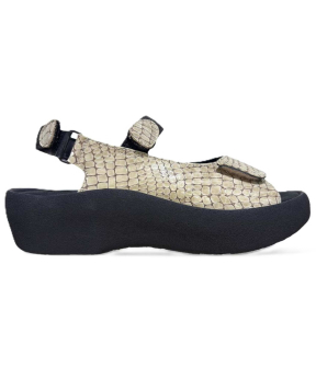 Jewel Mini Croco leather