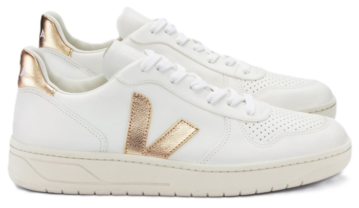 Veja V-10 Chromefree Leather Womens